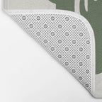 Hidden cat 55g green CATus Bath Mat Gallery Image 2