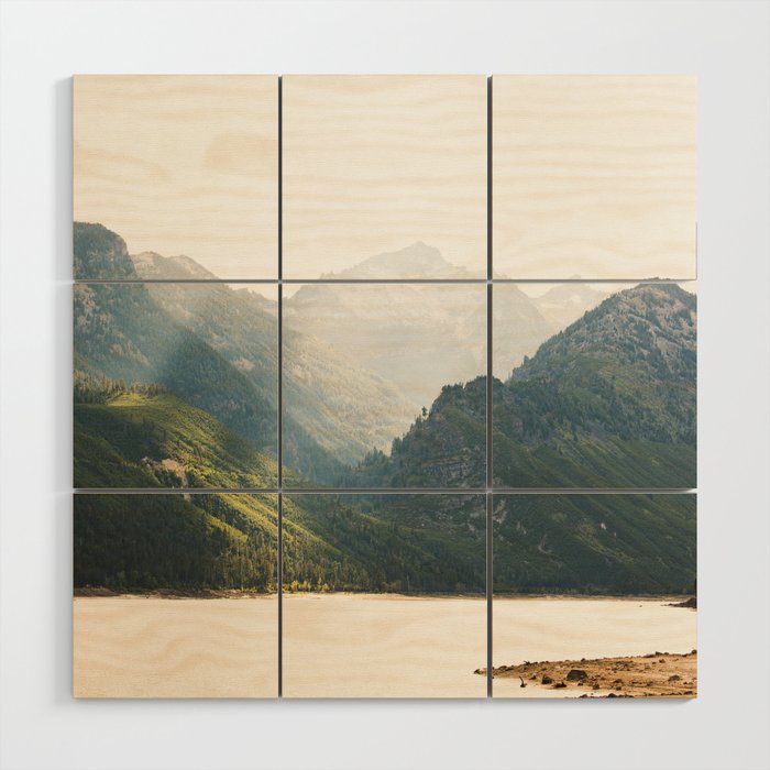 The Montana Collection - Lake Como Wood Wall Art Gallery Image 1