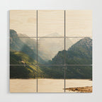 The Montana Collection - Lake Como Wood Wall Art Gallery Image 1