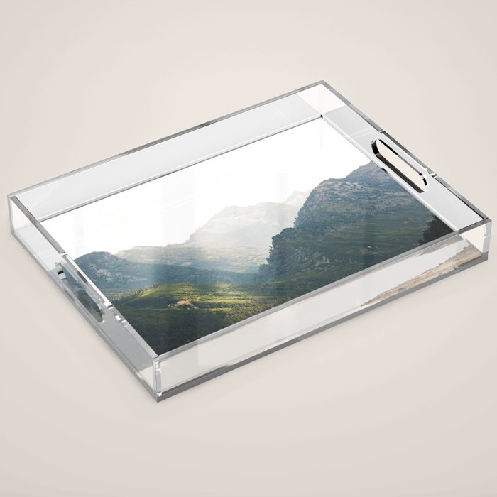 The Montana Collection - Lake Como Acrylic Tray Gallery Image 1