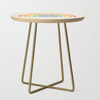 Rainbow Heart Side Table Gallery Image 1