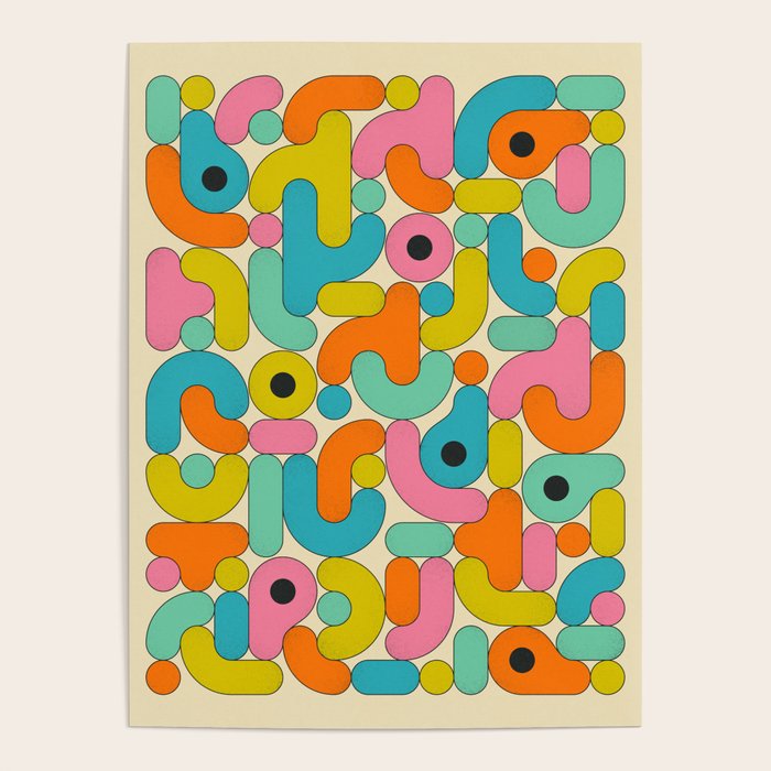 Geometrics 4 Poster Gallery Image 1