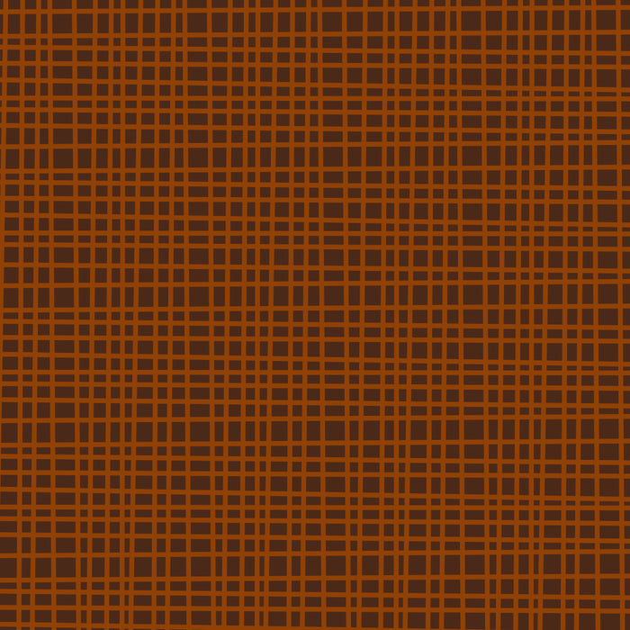 Mid Century Modern Fine Weave Minimalist Retro Woven Pattern in Brown Coffee Mug Gallery Image 2