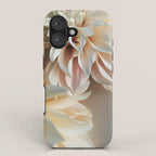 Find Your Tribe #3 - Modern Dahlia Botanical Photograph iPhone Case Gallery Image 1