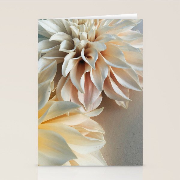 Find Your Tribe #3 - Modern Dahlia Botanical Photograph Stationery Card Gallery Image 1