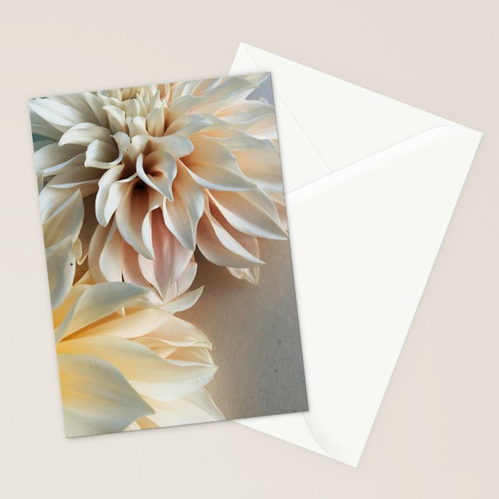 Find Your Tribe #3 - Modern Dahlia Botanical Photograph Stationery Card Gallery Image 2