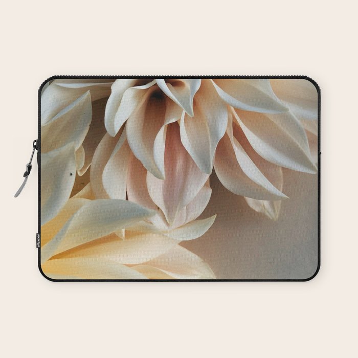 Find Your Tribe #3 - Modern Dahlia Botanical Photograph Laptop Sleeve Gallery Image 1