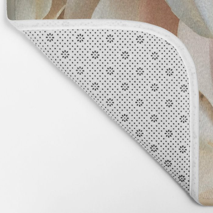 Find Your Tribe #3 - Modern Dahlia Botanical Photograph Bath Mat Gallery Image 2