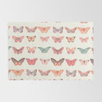 Butterflies in Pink Tones Rug Gallery Image 2