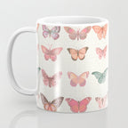 Butterflies in Pink Tones Coffee Mug Gallery Image 3