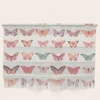 Butterflies in Pink Tones Wall Hanging Gallery Image 1