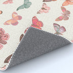 Butterflies in Pink Tones Rug Gallery Image 4