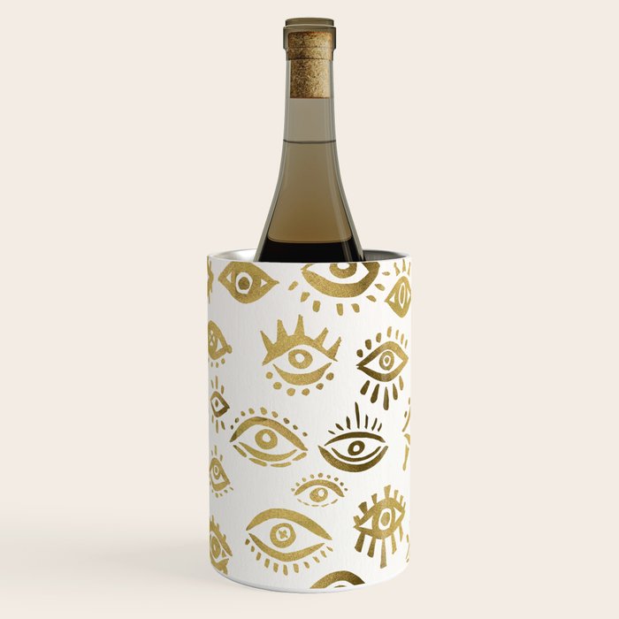 Mystic Eyes - Gold Wine Chiller Gallery Image 3