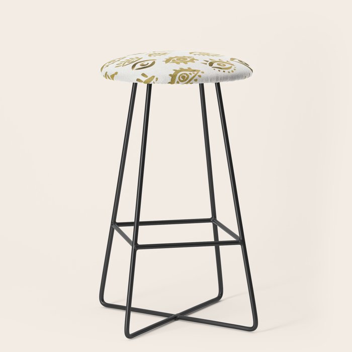 Mystic Eyes - Gold Stool Gallery Image 1