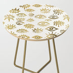 Mystic Eyes - Gold Side Table Gallery Image 2