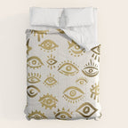 Mystic Eyes - Gold Comforter Gallery Image 6