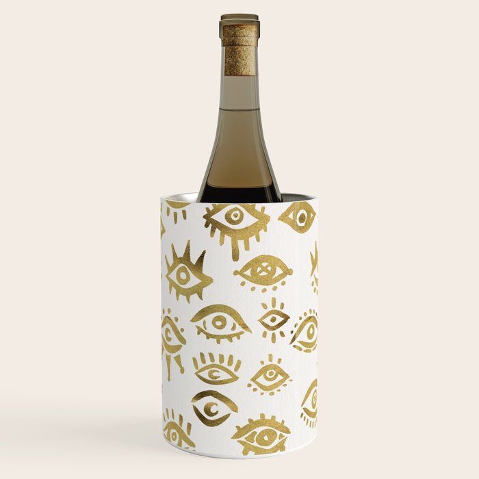 Mystic Eyes - Gold Wine Chiller Gallery Image 1