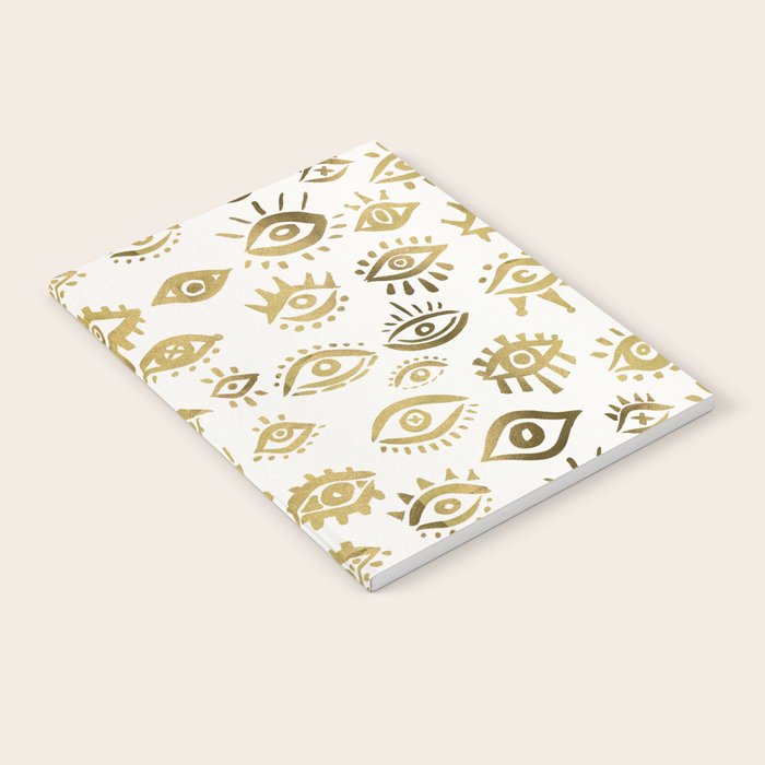 Mystic Eyes - Gold Notebook Gallery Image 1