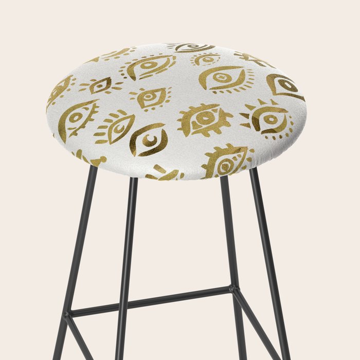 Mystic Eyes - Gold Stool Gallery Image 2
