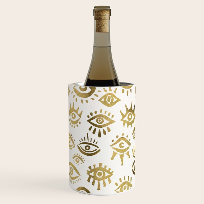Mystic Eyes - Gold Wine Chiller Gallery Image 2