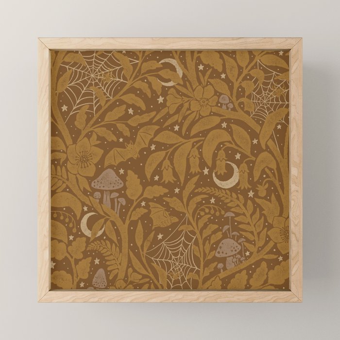 Mysterious Garden - bronze Mini Art Print Gallery Image 1