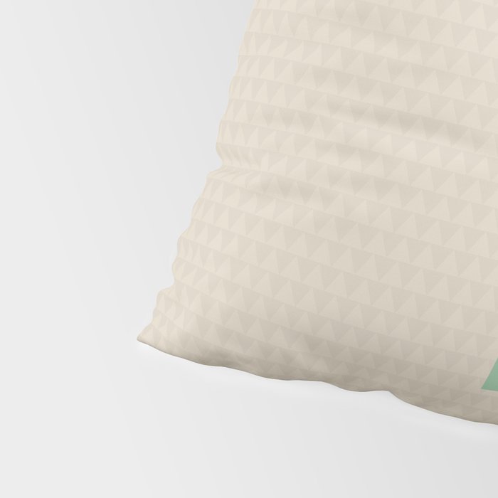 four elements II tweed and primary colors Pillow Sham Gallery Image 4