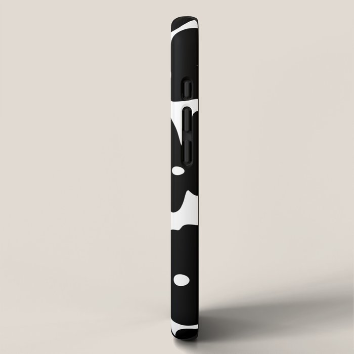 Black & White Flower - 70's Daisies iPhone Case Gallery Image 2
