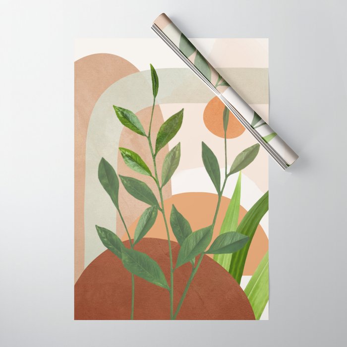 Nature Geometry XII Wrapping Paper Gallery Image 1