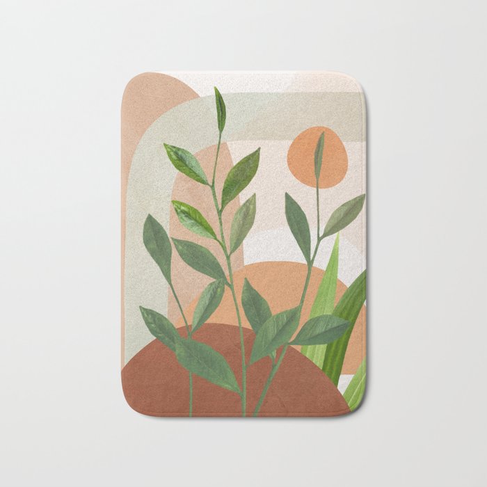 Nature Geometry XII Bath Mat Gallery Image 1