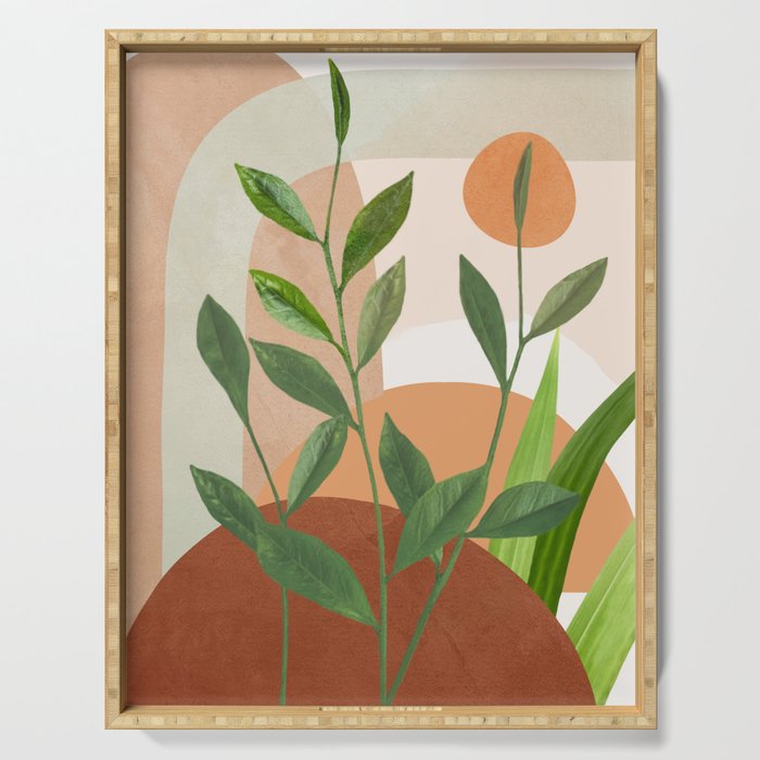 Nature Geometry XII Serving Tray Gallery Image 1