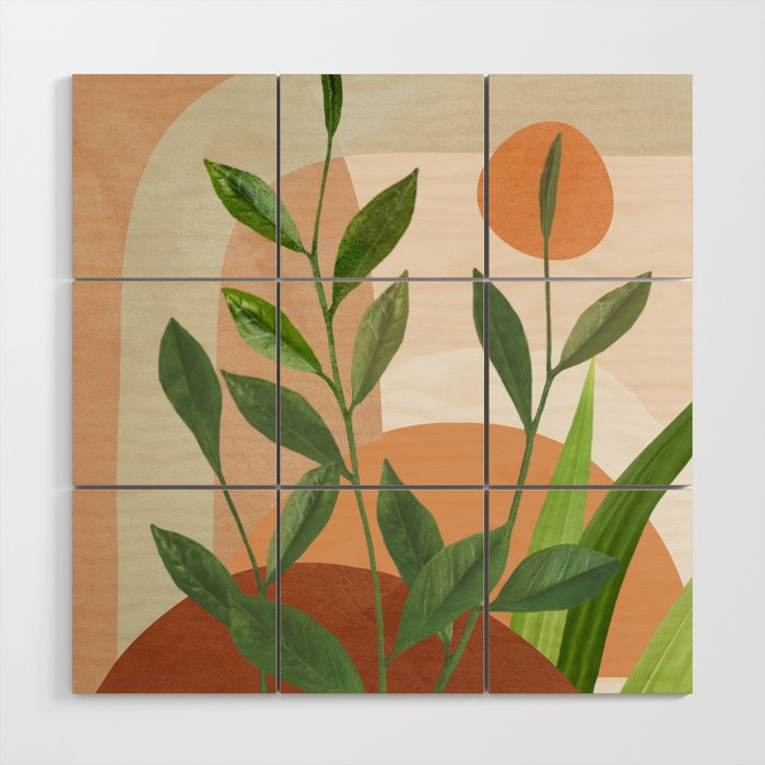 Nature Geometry XII Wood Wall Art Gallery Image 1
