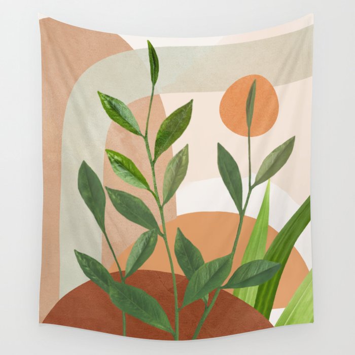 Nature Geometry XII Wall Tapestry Gallery Image 1