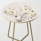 White Peonies Side Table Gallery Image 2