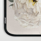 White Peonies Laptop Sleeve Gallery Image 3