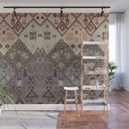 Traditional Vintage Moroccan Rug Wall Mural Gallery Image 1