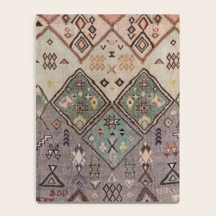 Traditional Vintage Moroccan Rug Notebook Gallery Image 4