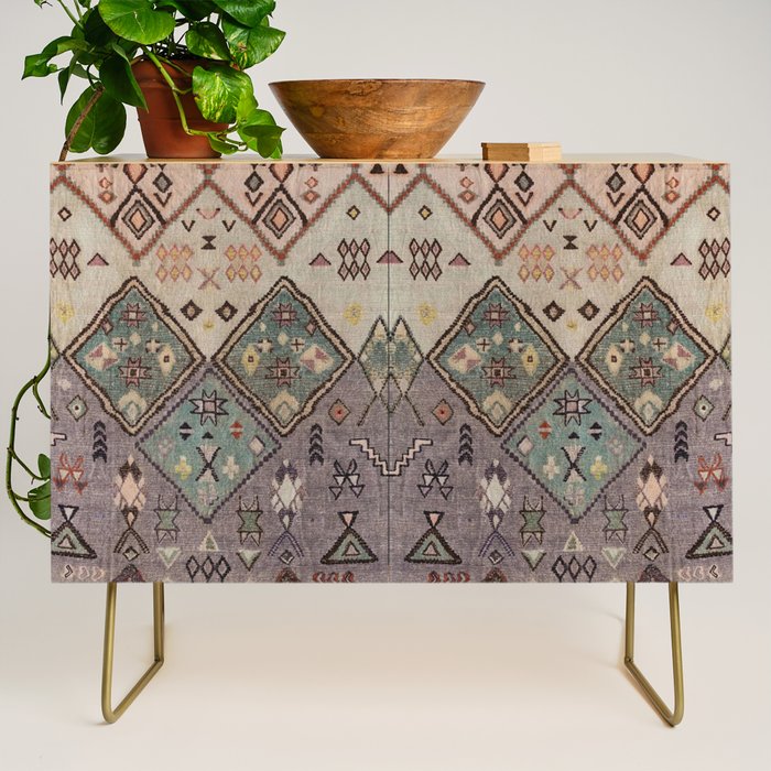 Traditional Vintage Moroccan Rug Credenza Gallery Image 1