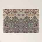 Traditional Vintage Moroccan Rug Welcome Mat Gallery Image 1