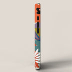 mid century minimal floral iPhone Case Gallery Image 2