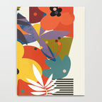 mid century minimal floral Notebook Gallery Image 4