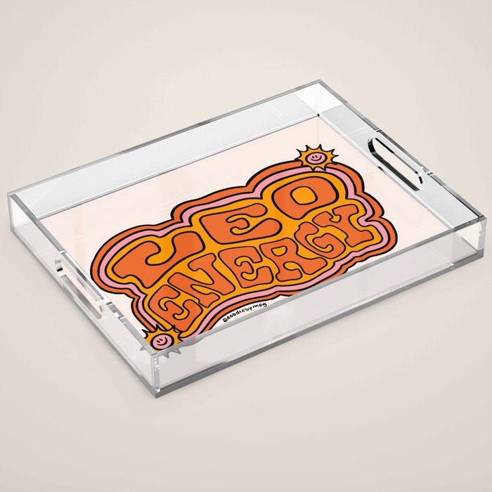 Leo Energy Acrylic Tray Gallery Image 1