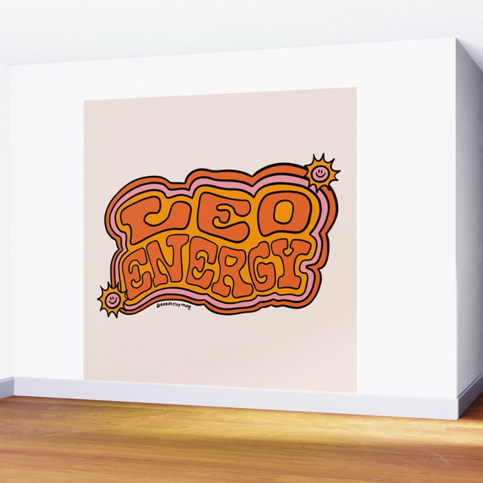 Leo Energy Wall Mural Gallery Image 2