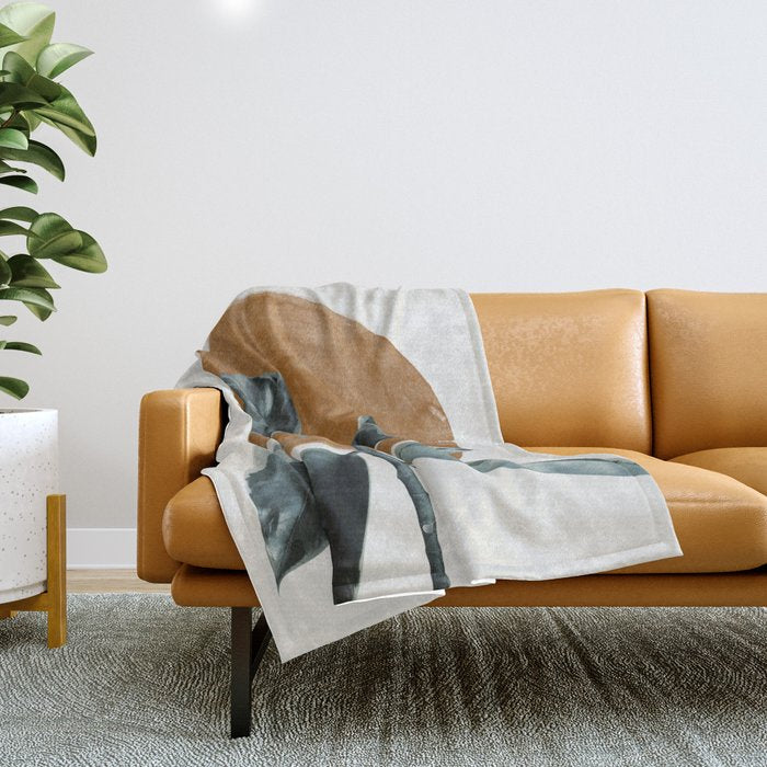 Fiscus by the sun Throw Blanket Gallery Image 1