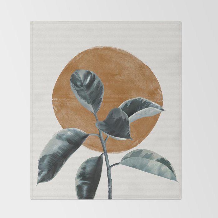 Fiscus by the sun Throw Blanket Gallery Image 2