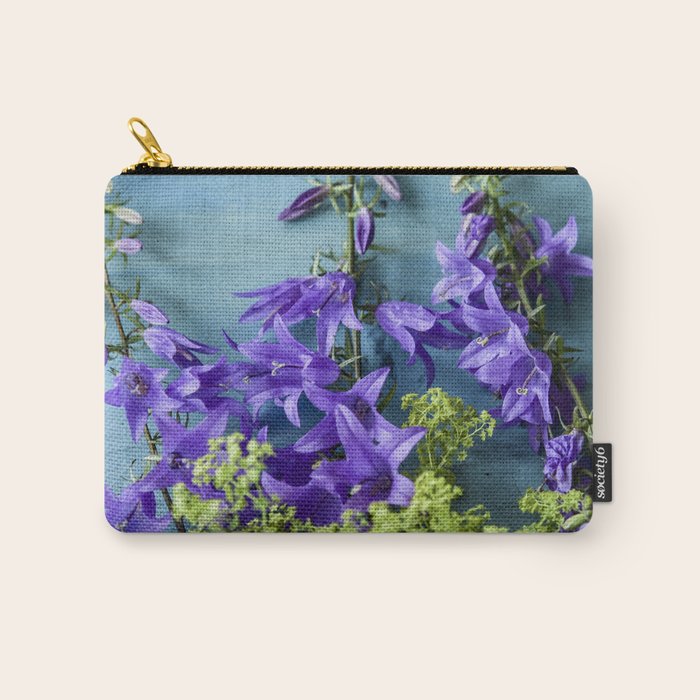 Summer Flowers - botanical photograph still life happy whimsical art Carry All Pouch Gallery Image 1