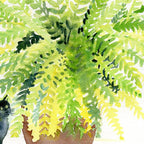 Cat and Fern Coffee Mug Gallery Image 2