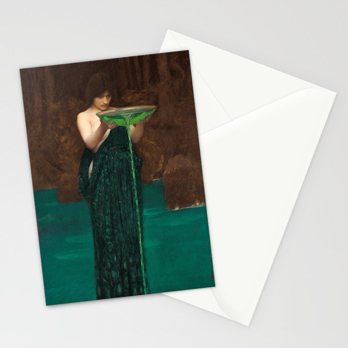 Circe Invidiosa by John William Waterhouse, 1892 Stationery Card Gallery Image 2
