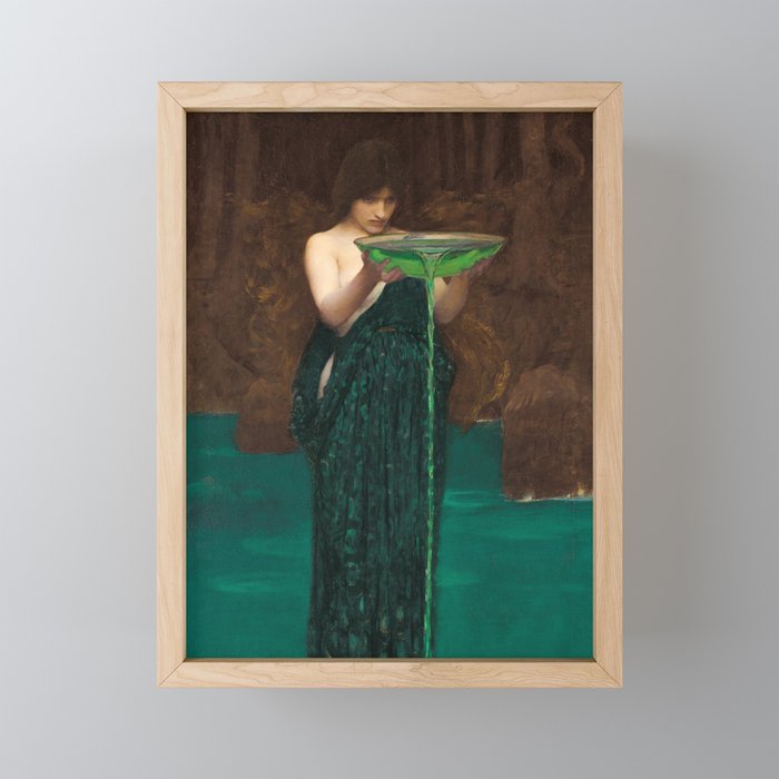 Circe Invidiosa by John William Waterhouse, 1892 Mini Art Print Gallery Image 1