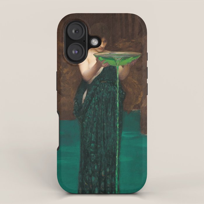 Circe Invidiosa by John William Waterhouse, 1892 iPhone Case Gallery Image 1