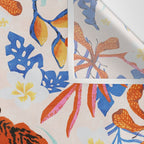 Tiger Swim Wall Tapestry Gallery Image 3